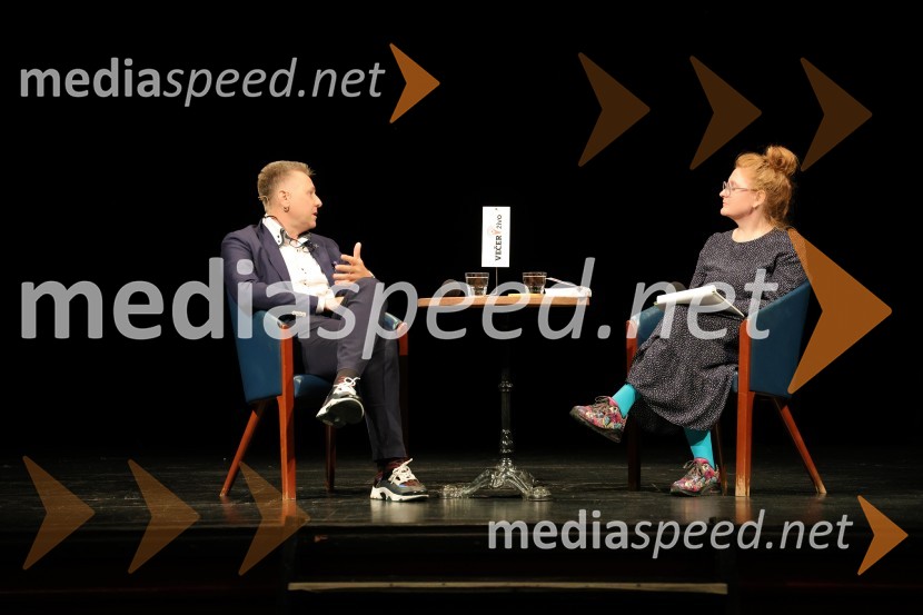 prof. dr. Uroš Ahčan, specialist plastične kirurgije;  Maja Furman, pravljičarka, pripovedovalkaVečer v živo: dr. Uroš Ahčan