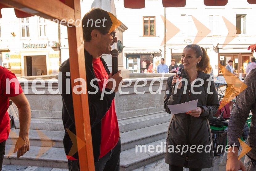  Matjaž Rakovec, župan Mestne občine Kranj;  Urška BenedikDan krajevnih skupnosti MOK 2024