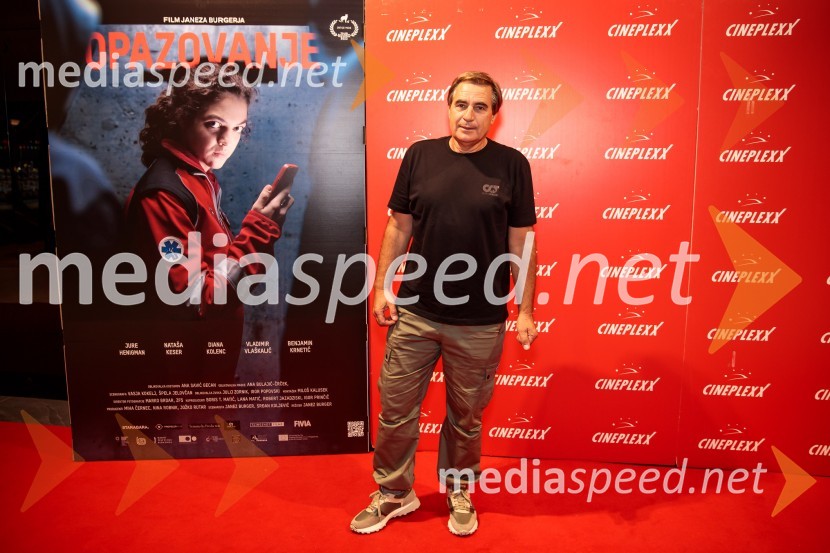  Rok Cvetkov, kaskaderPremiera slovenskega filma Opazovanje, Cineplexx Ljubljana