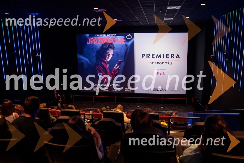 Premiera slovenskega filma Opazovanje, Cineplexx Ljubljana