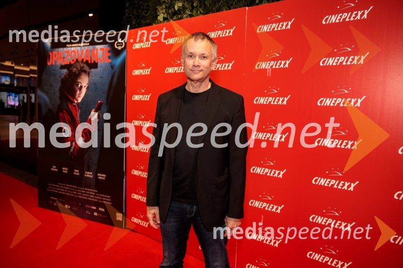  Janez Burger, režiserPremiera slovenskega filma Opazovanje, Cineplexx Ljubljana