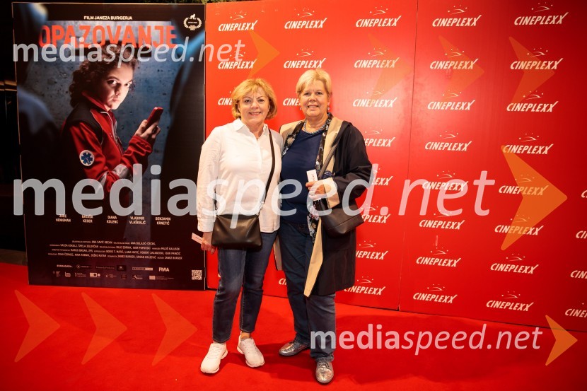  ... ;  Irena  Butoln, germanistkaPremiera slovenskega filma Opazovanje, Cineplexx Ljubljana