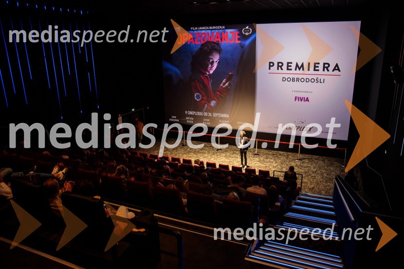  Toni Cahunek, igralec, novinarPremiera slovenskega filma Opazovanje, Cineplexx Ljubljana