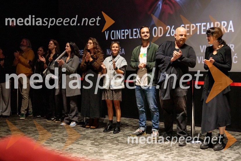 Premiera slovenskega filma Opazovanje, Cineplexx Ljubljana