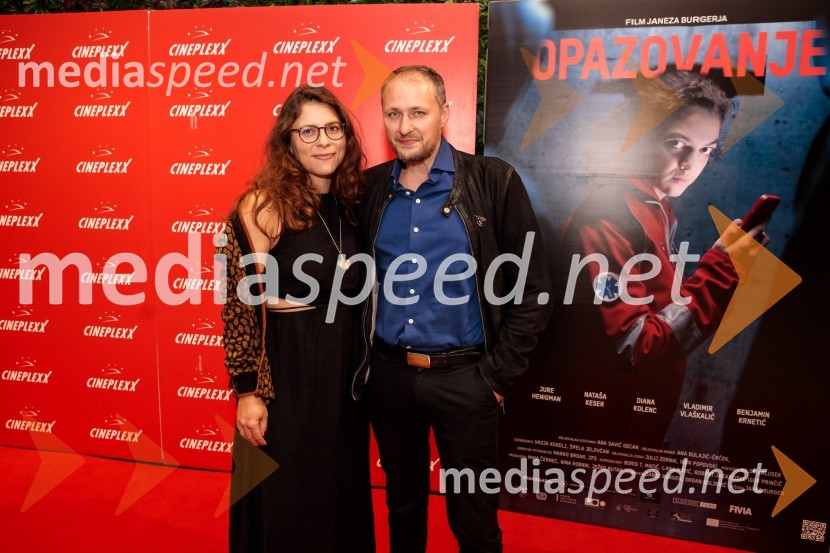 Premiera slovenskega filma Opazovanje, Cineplexx Ljubljana