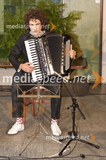 Marko Brdnik, glasbenik in igralecPodelitev nagrade Kresnik