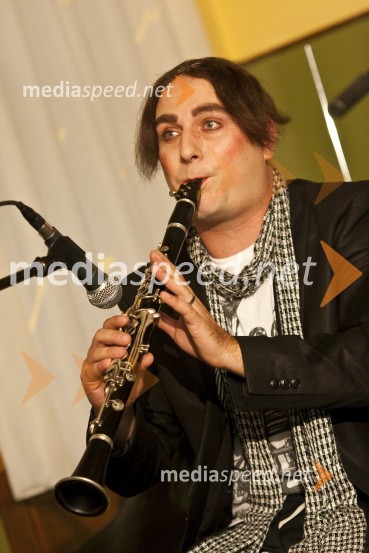 Boštjan Gombač, glasbenik in igralecPodelitev nagrade Kresnik