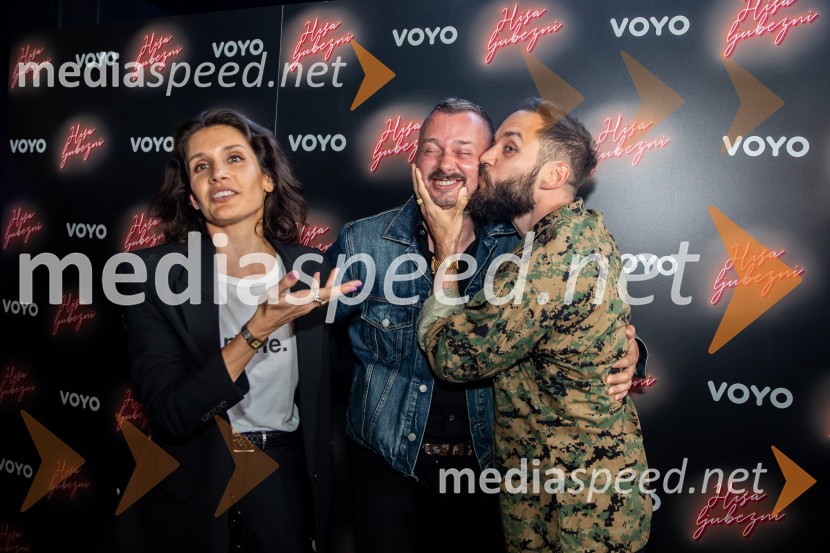  Sanja Raičević, režiserka;  Dejan Krupić, igralec;  Luka Štigl, režiserEkskluzivna premiera nove serije Hiša ljubezni