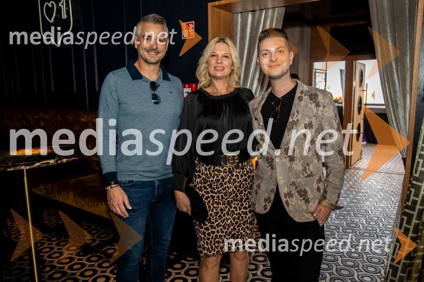  Miha Hercog;  Maja Murko;  Damjan Murko, pevecEkskluzivna premiera nove serije Hiša ljubezni