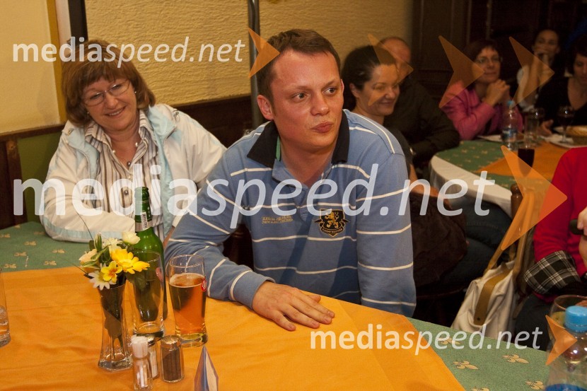 Aleksandar Rajaković - Sale v vlogi Marka Đorđića, literarnega junaka romana Čefurji raus! Gorana Vojnoviča, nominiranca za nagrado Kresnik 2009Podelitev nagrade Kresnik