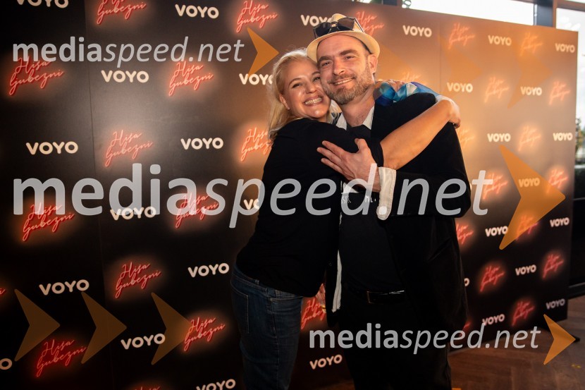  Karin Komljanec, igralka;  Gregor Gruden, igralecEkskluzivna premiera nove serije Hiša ljubezni