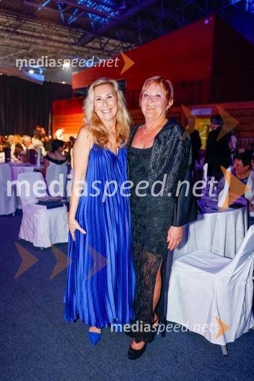  Mimi Marčac Mirčeta; dr. Meta Zagorc, plesna sodnicaPrireditev ob 70. obletnici Plesne zveze Slovenije