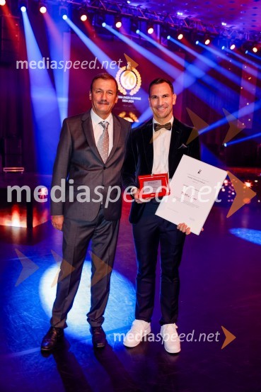  Jadran Živković, plesni trener/koreograf;  Matevž Česen, poklicni plesalec, koreograf, trener športnega plesa, plesni sodnik Prireditev ob 70. obletnici Plesne zveze Slovenije