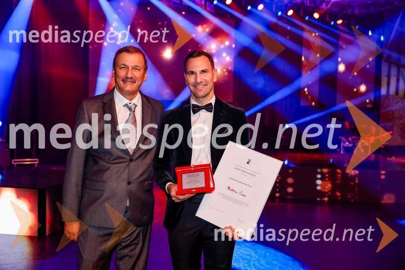  Jadran Živković, plesni trener/koreograf;  Matevž Česen, poklicni plesalec, koreograf, trener športnega plesa, plesni sodnik Prireditev ob 70. obletnici Plesne zveze Slovenije