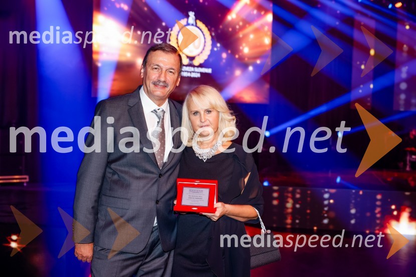  Jadran Živković, plesni trener/koreograf;  Metka Mesesnel Bizilj, plesna pedagoginjaPrireditev ob 70. obletnici Plesne zveze Slovenije