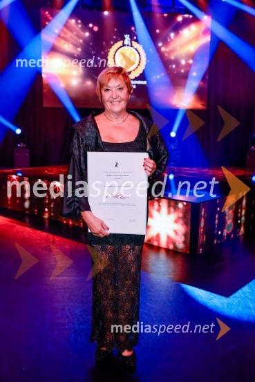 dr. Meta Zagorc, plesna sodnicaPrireditev ob 70. obletnici Plesne zveze Slovenije