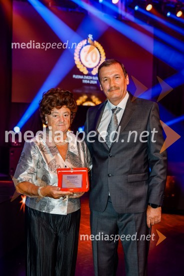  Mira Bencak;  Jadran Živković, plesni trener/koreografPrireditev ob 70. obletnici Plesne zveze Slovenije