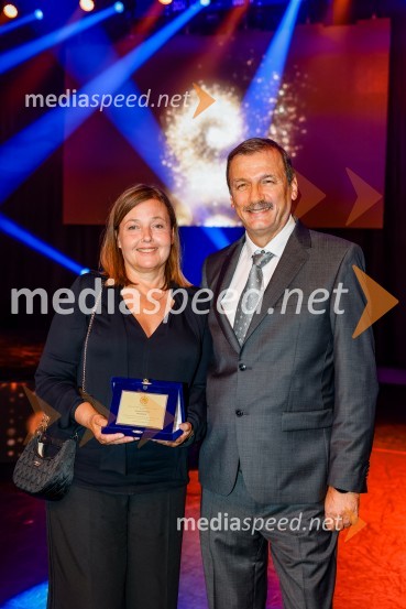  Silvestra Perčič, plesalka;  Jadran Živković, plesni trener/koreografPrireditev ob 70. obletnici Plesne zveze Slovenije