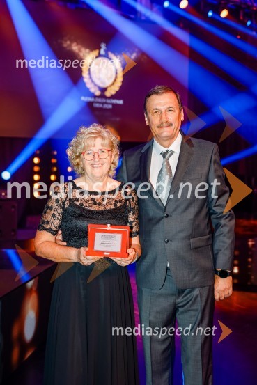  Davorka Gorišek;  Jadran Živković, plesni trener/koreografPrireditev ob 70. obletnici Plesne zveze Slovenije