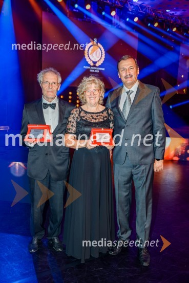  Janez Gorišek;  Davorka Gorišek;  Jadran Živković, plesni trener/koreografPrireditev ob 70. obletnici Plesne zveze Slovenije