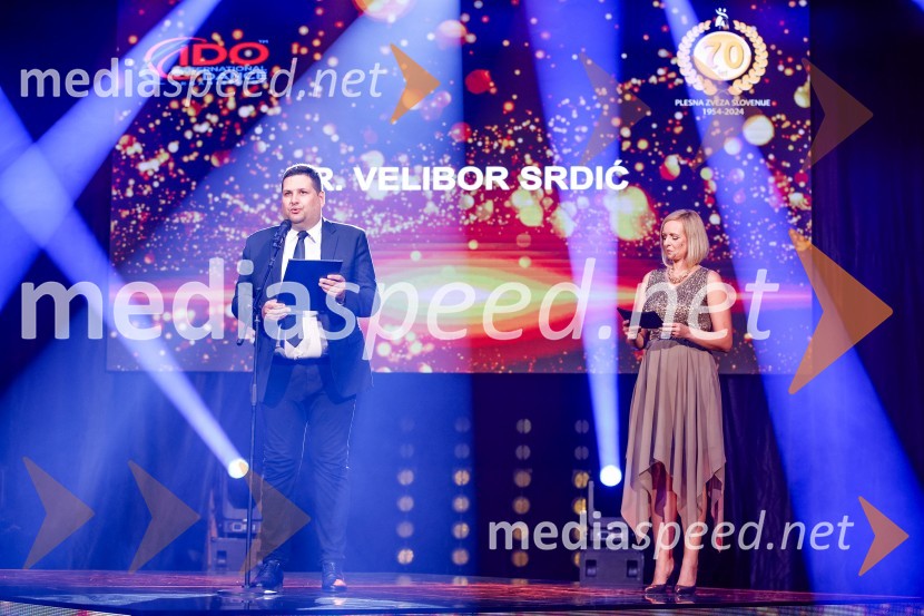 dr. Velibor Srdić;  ... Prireditev ob 70. obletnici Plesne zveze Slovenije