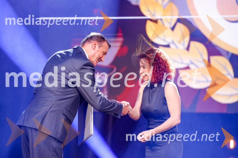  Jadran Živković, plesni trener/koreograf;  Fiona Johnson, plesna pedagoginjaPrireditev ob 70. obletnici Plesne zveze Slovenije