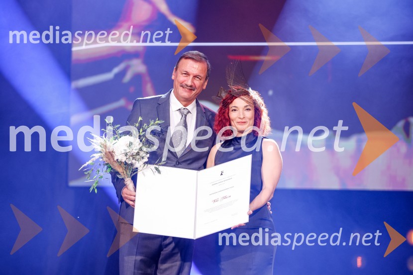  Jadran Živković, plesni trener/koreograf;  Fiona Johnson, plesna pedagoginjaPrireditev ob 70. obletnici Plesne zveze Slovenije