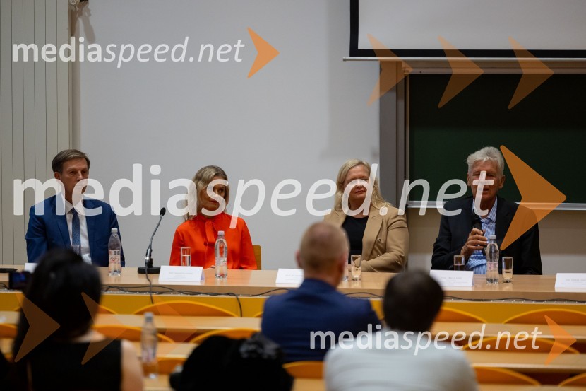 prof. dr. Miro Cerar, nekdanji predsednik Vlade Republike Slovenije ;  Katarina Kresal, odvetnica, nekdanja ministrica za notranje zadeve; prof. dr. Vasilka Sancin, Pravna fakulteta Univerze v Ljubljani;  Marko Voljč, direktor, Dr. Pendl & Dr. Piswanger19. Dnevi evropskega prava