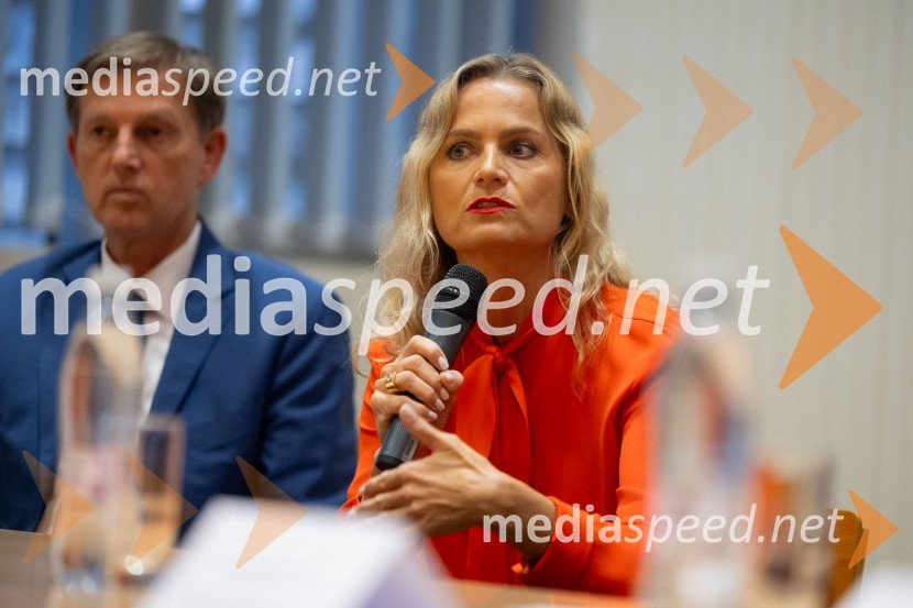 prof. dr. Miro Cerar, nekdanji predsednik Vlade Republike Slovenije ;  Katarina Kresal, odvetnica, nekdanja ministrica za notranje zadeve19. Dnevi evropskega prava