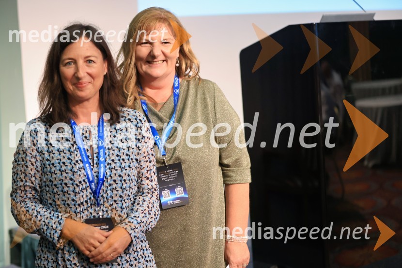  Petra Boškin;  Alenka Markun, direktorica, Marbo Okolje d.o.o.Managerski kongres 2024, prvi dan