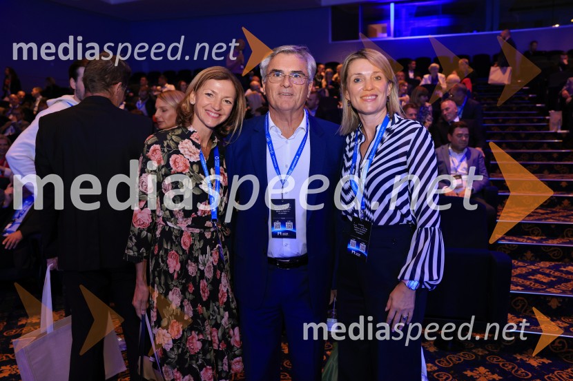 dr. Maja Zalaznik, nekdanja ministrica za izobraževanje, znanost in šport;  Aleksander  Zalaznik, generalni direktor Danfoss Trata, nekdanji predsednik Združenja Manager;  Barbara Uranjek, direktorica, Britansko-slovenska gospodarska zbornicaManagerski kongres 2024, prvi dan