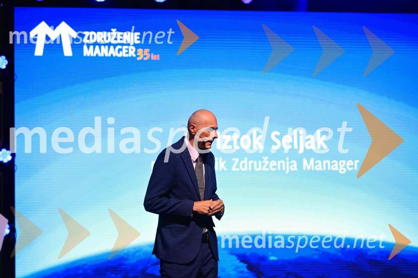 mag. Iztok Seljak, predsednik, Združenje ManagerManagerski kongres 2024, prvi dan