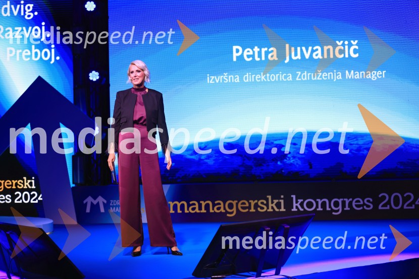  Petra Juvančič, izvršna direktorica, Združenje ManagerManagerski kongres 2024, prvi dan