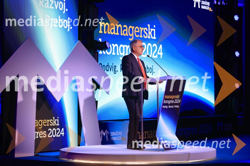  Matjaž Han, minister za gospodarstvo, turizem in športManagerski kongres 2024, prvi dan