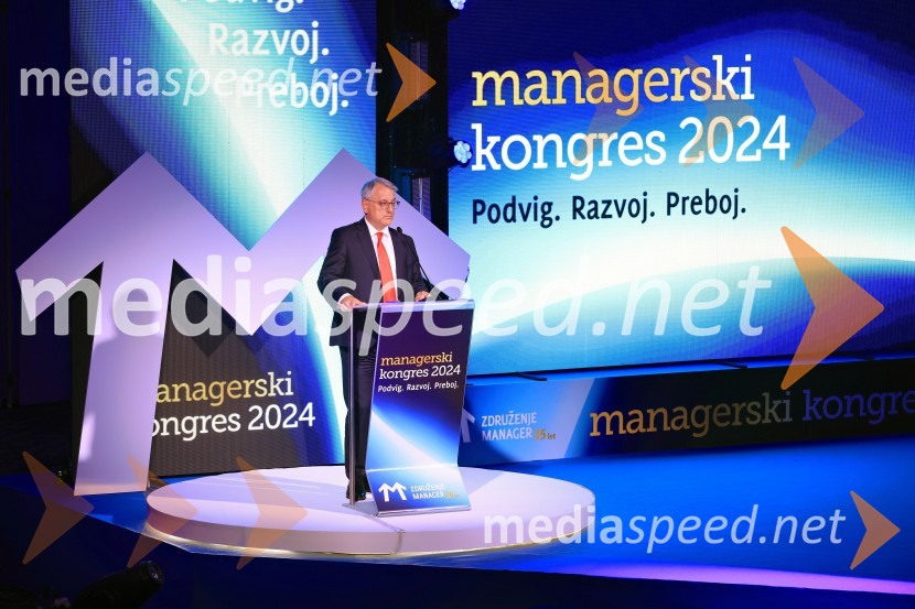  Matjaž Han, minister za gospodarstvo, turizem in športManagerski kongres 2024, prvi dan
