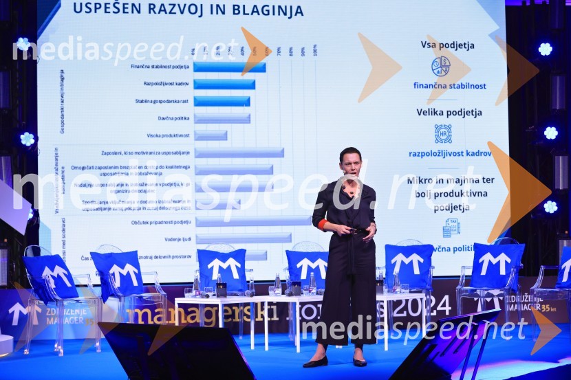 dr. Tjaša  Redek, Profesorica, Ekonomska fakultetaManagerski kongres 2024, prvi dan