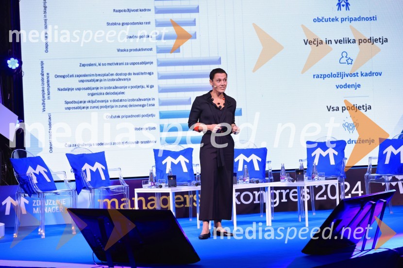 dr. Tjaša  Redek, Profesorica, Ekonomska fakultetaManagerski kongres 2024, prvi dan