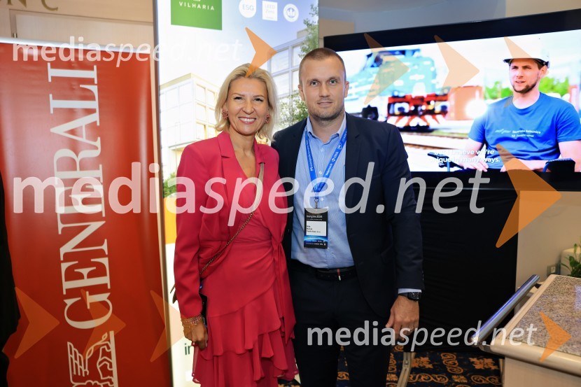  Niko Medved, Plastika Skaza d.o.o.;  Tanja Skaza, direktorica, Inštitut Skaza in solastnica Plastika Skaza d.o.o.Managerski kongres 2024, prvi dan