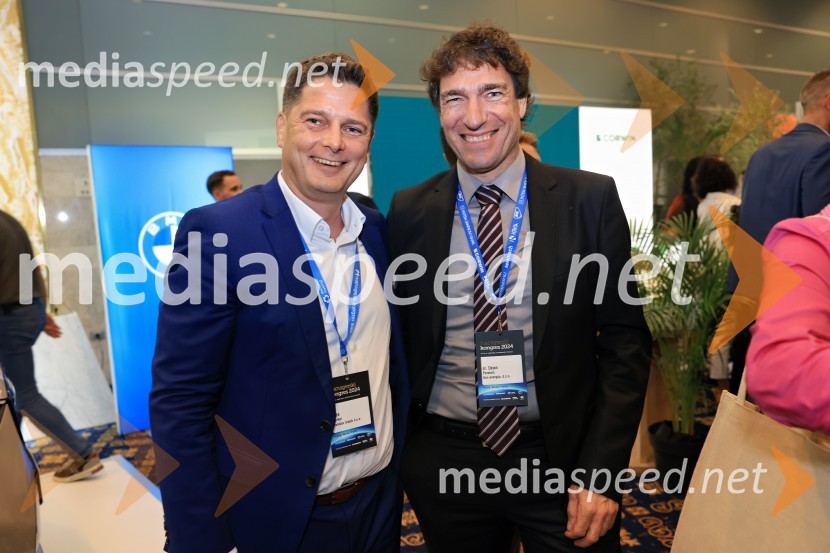  Jože Torkar, Kolektor Sisteh d.o.o.;  Dejan Paravan, direktor, GEN EnergijaManagerski kongres 2024, prvi dan