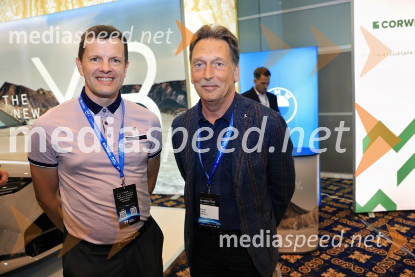  Iztok Novak, Kovinoplastika Lož d.d.;  Primož Klemen, ProfilManagerski kongres 2024, prvi dan