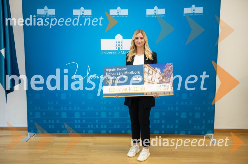  Dorotea PittnerNajboljši študent Univerze v Mariboru je Rene Gril Rogina