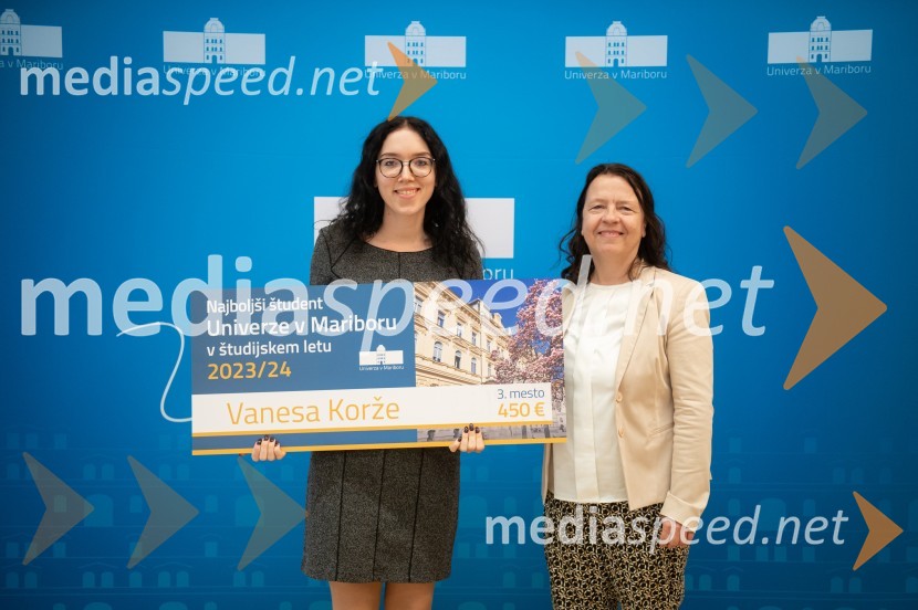  Vanesa Korže;  ... Najboljši študent Univerze v Mariboru je Rene Gril Rogina