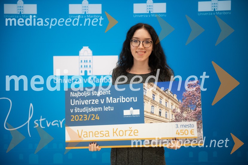  Vanesa KoržeNajboljši študent Univerze v Mariboru je Rene Gril Rogina