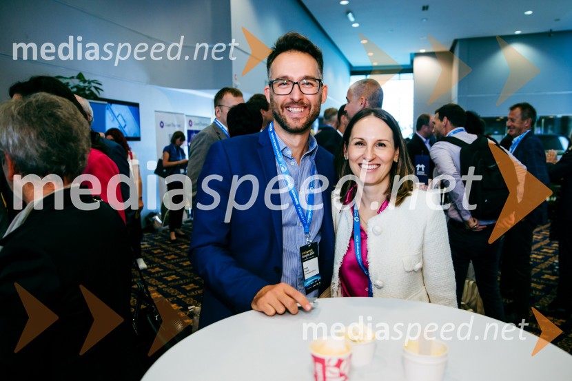  Gregor Rosulnik, GORR;  Eva BönischManagerski kongres 2024, prvi dan