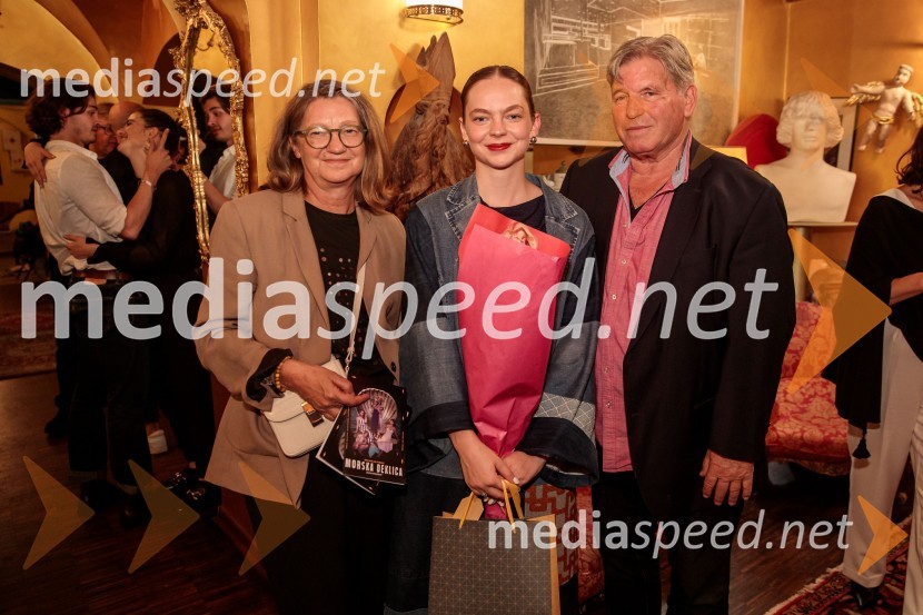  ... ;  Mina Švajger, igralka;  Silvo ŠvajgerMorska deklica, krstna uprizoritev v Mini teatru