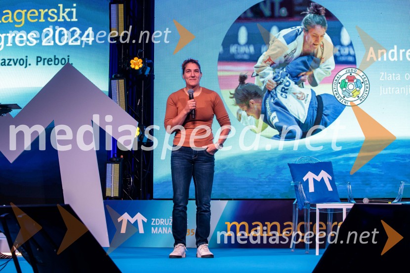  Andreja Leški, judoistkaManagerski kongres 2024, drugi dan