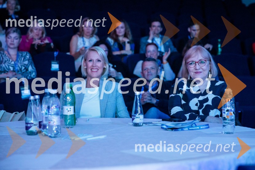  Petra Juvančič, izvršna direktorica, Združenje Manager; dr. Renata Salecl, filozofinjaManagerski kongres 2024, drugi dan