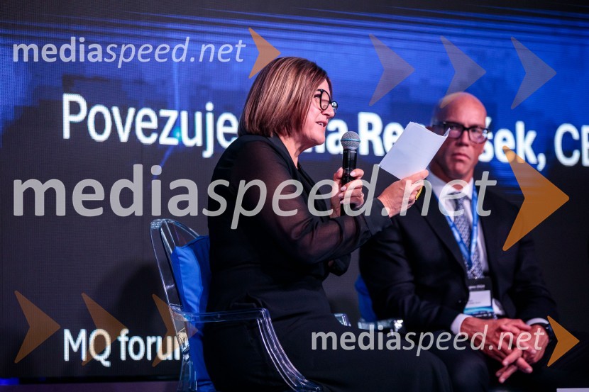  Jana Repanšek, CEF;  Luka Podlogar, NLB SkladiManagerski kongres 2024, drugi dan