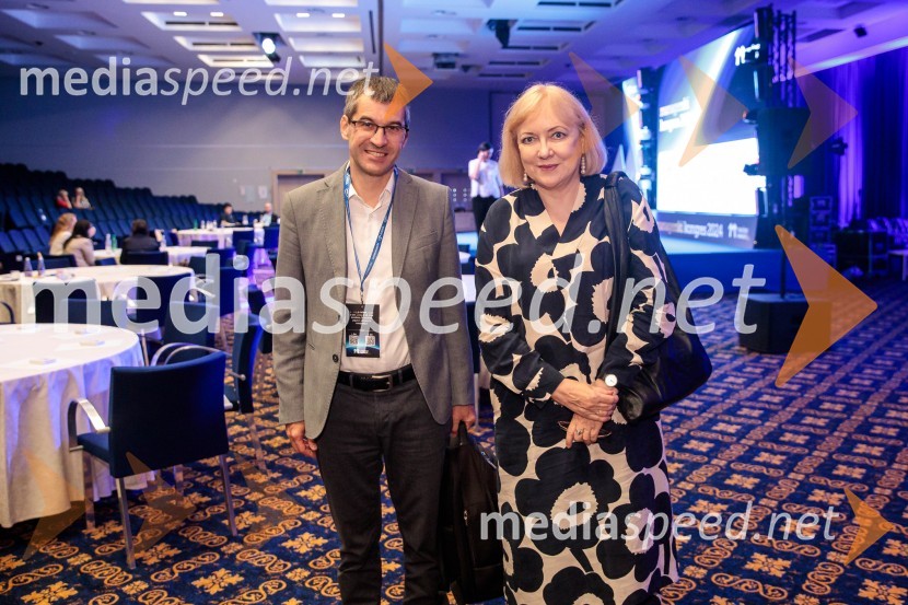 mag. Aleš Vičič, športni psiholog; dr. Renata Salecl, filozofinjaManagerski kongres 2024, drugi dan