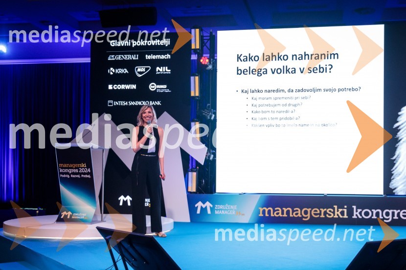  Mojca Balanč, mentorica, trenerka, coachinja in svetovalka, BOC InstituteManagerski kongres 2024, drugi dan